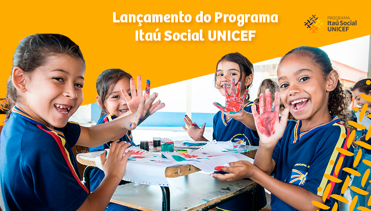 Organizações sociais de Minas Gerais podem se inscrever no Programa Itaú Social Unicef até o dia 21 de agosto
