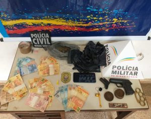 Polícia Civil realiza ação de combate ao tráfico de drogas em  Senhora de Oliveira