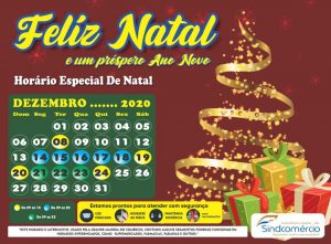 Em Lafaiete, horário especial de Natal começa na próxima terça-feira,dia 8