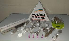 Policia Militar prende três suspeitos de tráfico de drogas no São Benedito