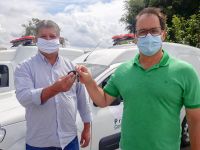 Glaycon Franco faz entrega de três ambulâncias para Conselheiro Lafaiete