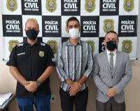 13° Departamento de Polícia Civil recebe visita de vereador em Barbacena