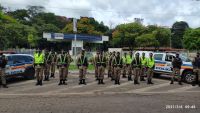 31º Batalhão recebe reforço policial do curso de formação de soldados da 13ª região