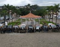 Policiais de Lafaiete participaram da Operação que prendeu 15 integrantes de organizações criminosas