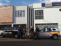 Polícias Civil e Militar prendem foragido da Justiça em Lagoa Dourada