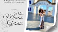 Congonhense Nayara Cristina irá representar a cidade de Congonhas no Miss Minas Gerais CNB 2021
