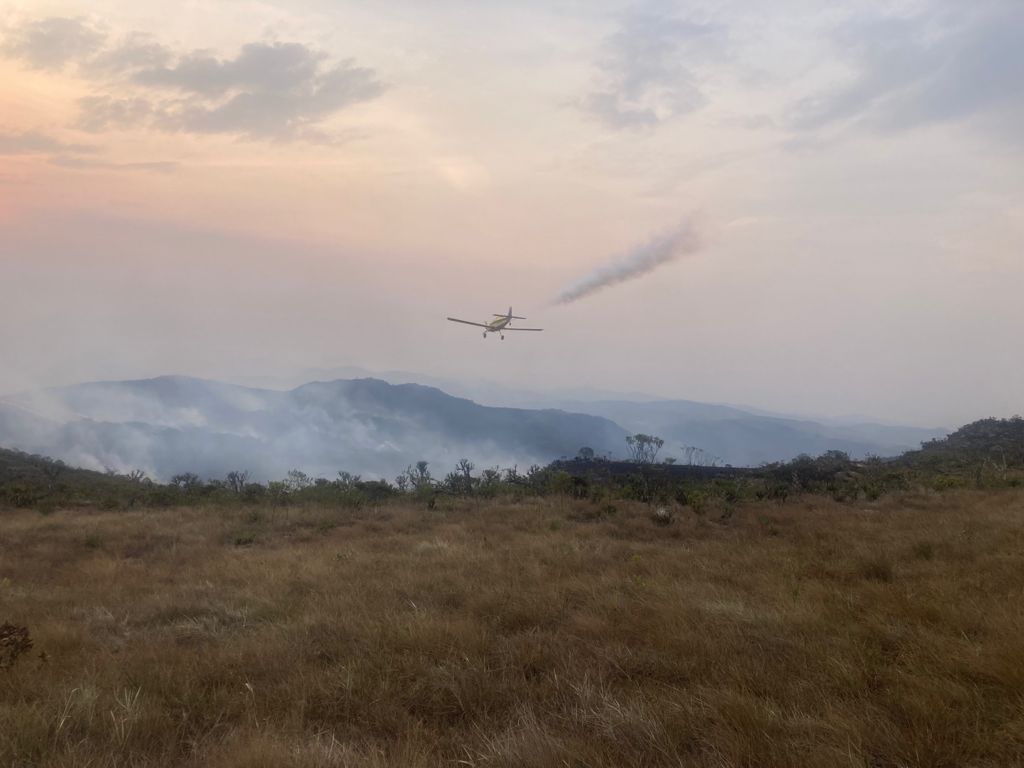 Encerrada a operação de combate ao incêndio na Serra do Ouro Branco
