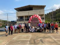 Prefeitura Municipal de Lamim através das Secretarias de Saúde, Assistência e CRAS promovem ação no Dia do Idoso