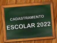Cadastramento Escolar 2022 para Creche e Pré-Escola