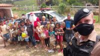 Patrulha Rural encerra campanha de Natal e leva alegria e esperança a crianças e idosos