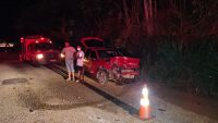 Duas pessoas ficam feridas em acidente entre Itaverava e Catas Altas