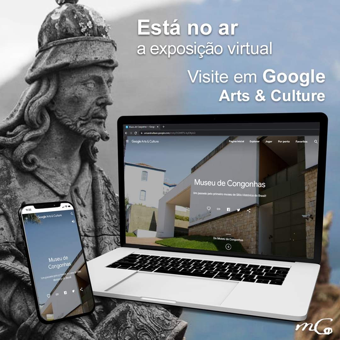 Já está no ar a exposição virtual do Museu de Congonhas na plataforma Google Arts & Culture