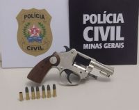Polícia Civil localiza arma utilizada em tentativa de homicídio contra idoso