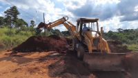 Iniciadas as obras de construção da rede de drenagem pluvial no Bairro Topázio em Conselheiro Lafaiete