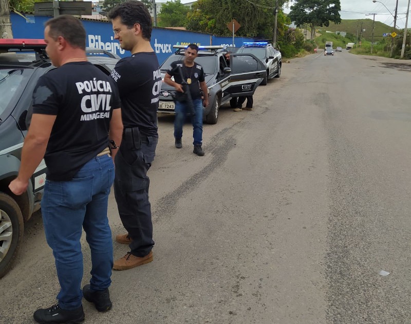 Polícia Civil cumpre sete mandados de prisão por crimes contra o patrimônio em Barbacena