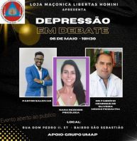 Convite para o evento  “Depressão em debate”  – participe
