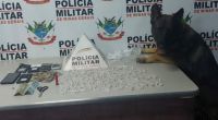 Militares apreendem 231 pedras de crack  em Ouro Branco
