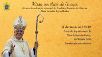 Arcebispo Emérito de Mariana, Dom Geraldo Lyrio, completa 38 anos de ordenação episcopal