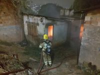 Bombeiros de Lafaiete salvam homem após incêndio em residência no bairro Gigante