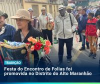 Festa de Encontro de Folias foi promovida no Distrito do Alto Maranhão