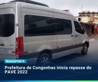Prefeitura de Congonhas inicia repasse do PAVE 2022