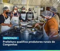 Prefeitura qualifica produtores rurais de Congonhas