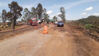 Prefeitura dá início à recuperação da alça de acesso do viaduto da MG-030