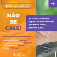 Prefeitura de Catas Altas dispõe de rede de apoio ás vítimas de violência
