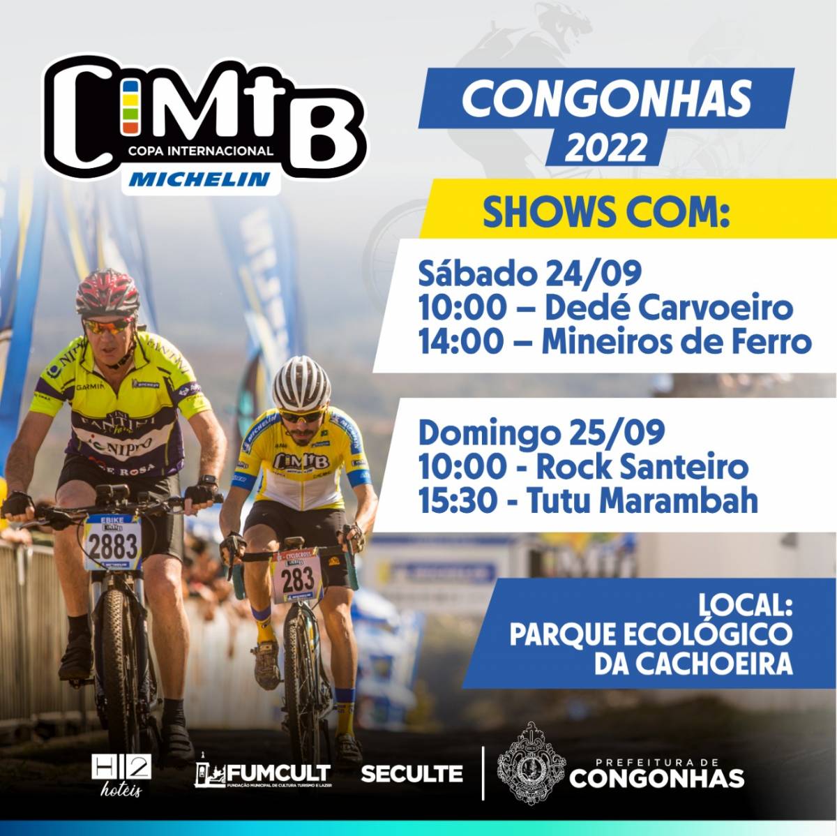 Final da Copa Internacional Michelin de Mountain Bike será realizado neste final de semana em Congonhas