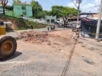 Iniciadas obras de melhorias no trânsito das Ruas Duque de Caxias, Padre Lobo e Ruth de Souza