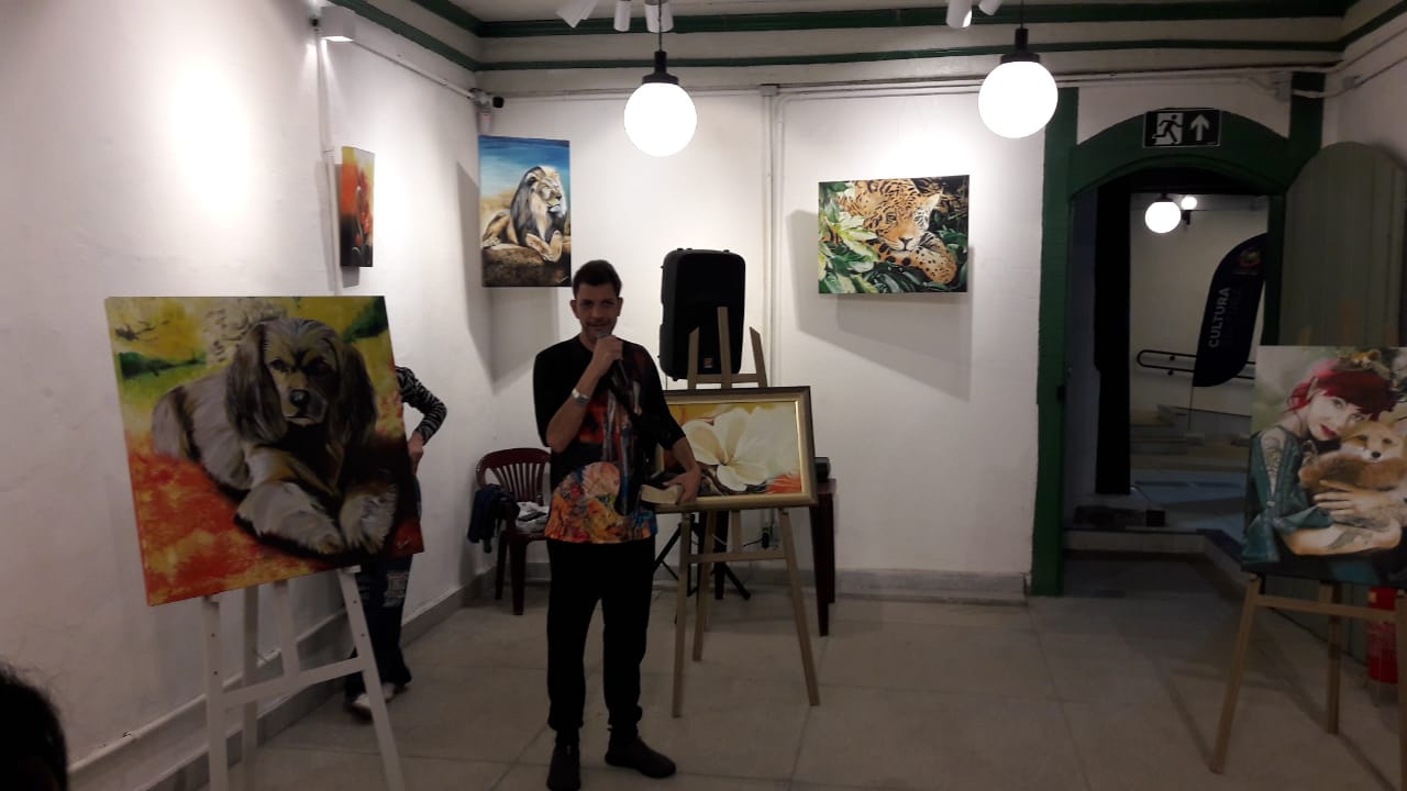 Casa de Cultura abre exposição do artista Luciano Casaes