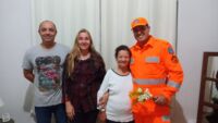 Um ano após salvar idosa em incêndio, Bombeiro reencontra vítima em São João del-Rei