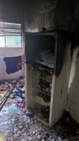 Congonhas: geladeira provoca incêndio em apartamento e bombeiros são acionados