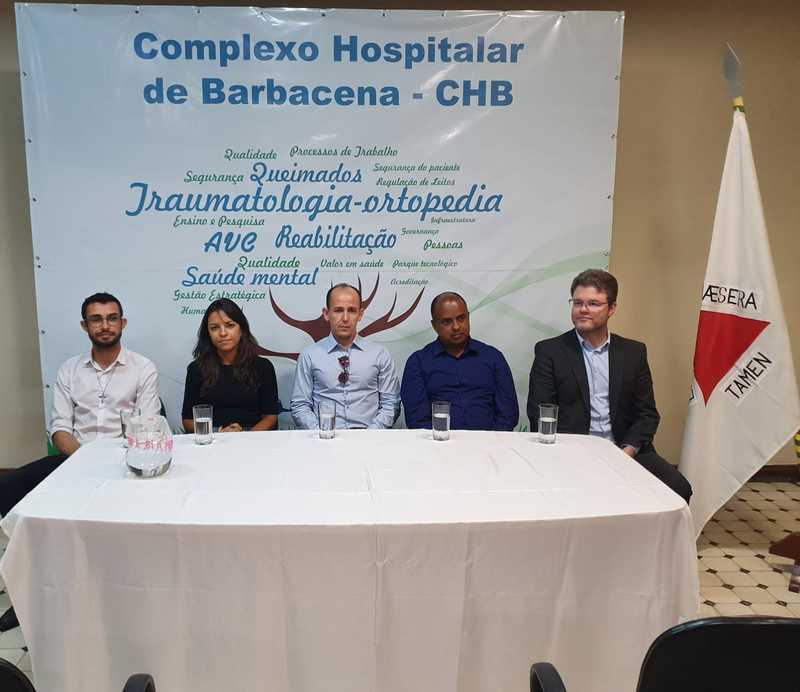 Complexo Hospitalar de Barbacena inaugura Agência Transfusional