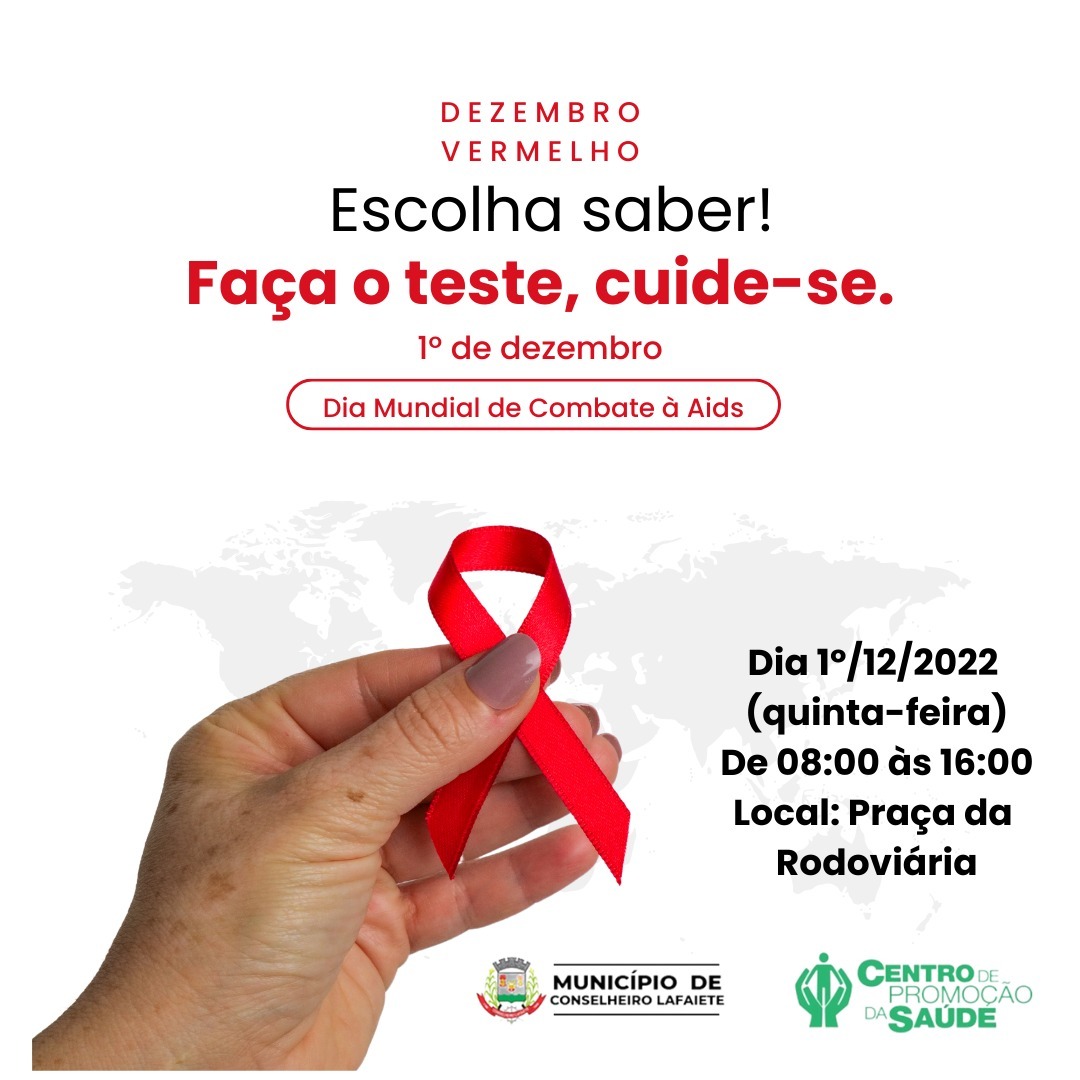 Lafaiete em campanha de prevenção contra HIV/AIDS
