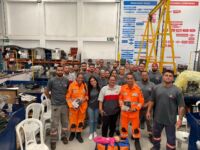 Bombeiros ministram palestra Primeiros Socorros para funcionários da empresa Eletric Minas