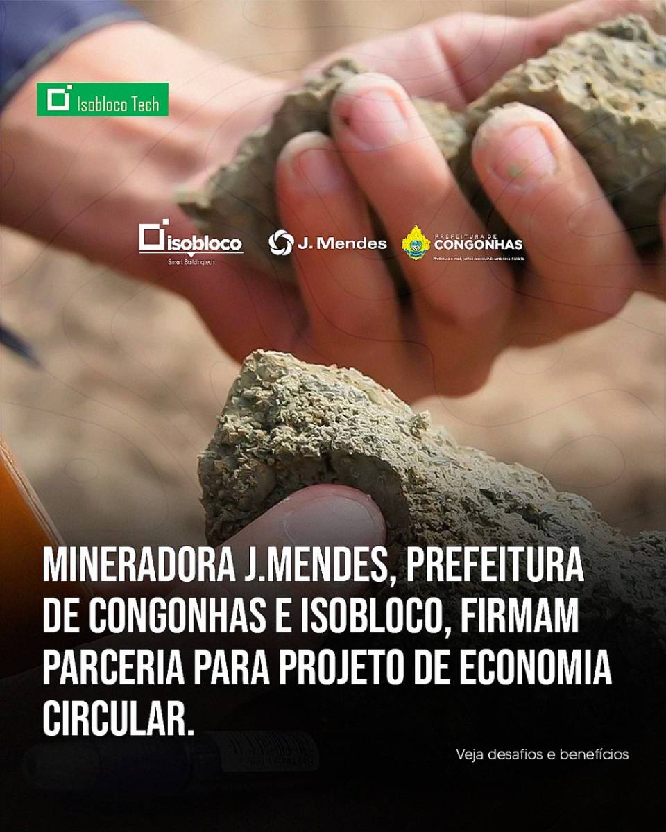 Prefeitura Municipal de Congonhas firma parceria com Isobloco e a  J. Mendes (Ferro+ Mineração S/A e JMN Mineração)