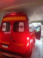 Bombeiros socorrem idoso cm suspeita de infarto no bairro Sion em Lafaiete