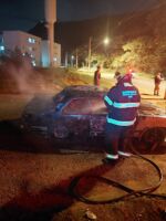 Incêndio em veículo na cidade de Ouro Branco