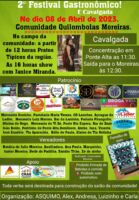 Comunidade Quilombola Moreiras (Rio Espera) realiza segundo Festival de Gastronomia e Cavalgada