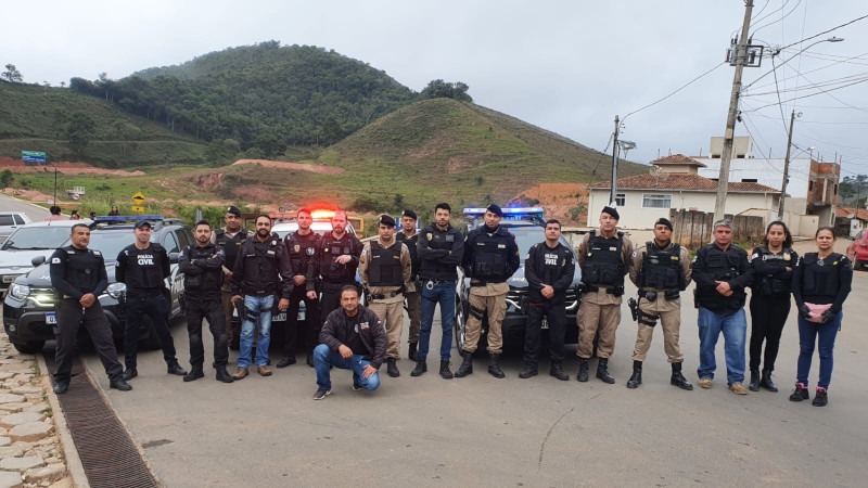 Polícia Civil realiza operação de combate ao crime organizado em Senhora de Oliveira