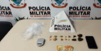 Traficante é preso com 9 pedras de crack, 1 pino de cocaína em Ouro Branco.