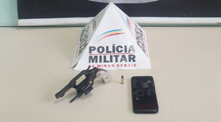 Homem é preso com arma no bairro Morada do Sol em Lafaiete