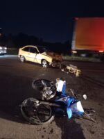 Motociclista fica ferido após acidente no bairro Paulo VI