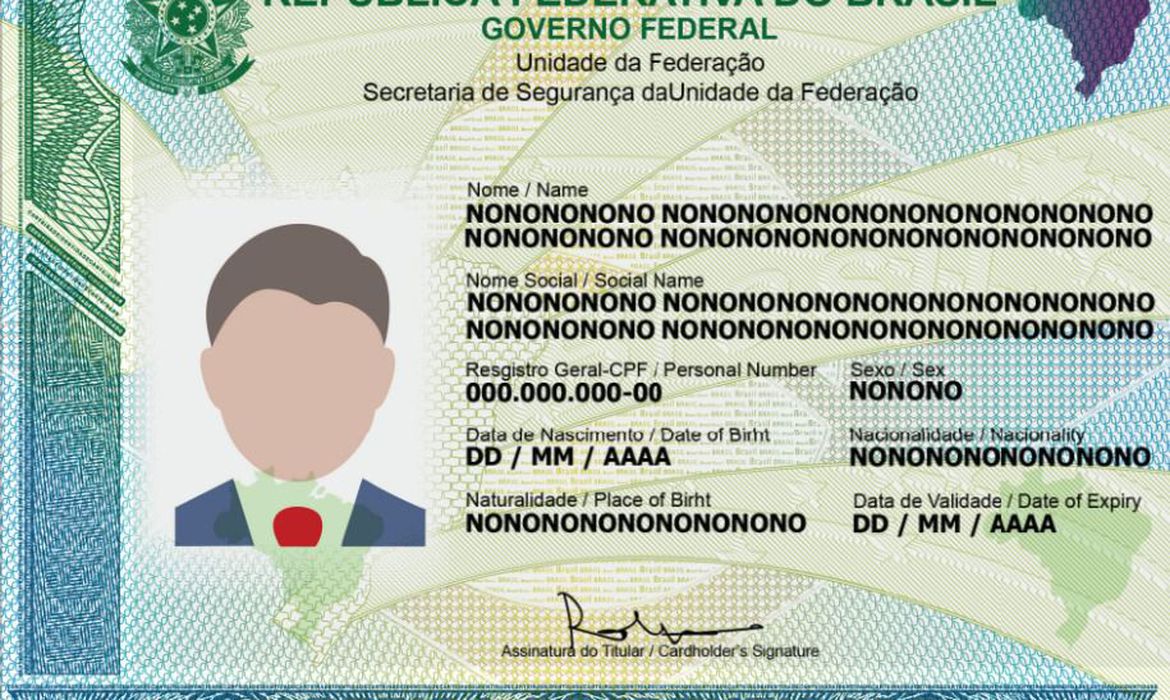 Nova carteira de identidade será emitida sem informação sobre sexo