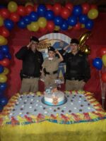 Festa de aniversário de menino de Casa Grande tem como tema a Polícia Militar