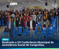 Realizada em Congonhas a XII Conferência Municipal de Assistência Social