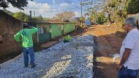 Prefeitura realiza obras em São Gonçalo, Três Barras e Gagé