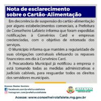 Prefeitura notifica empresa Convênios Card e vereadores pretendem acionar o Ministério Público