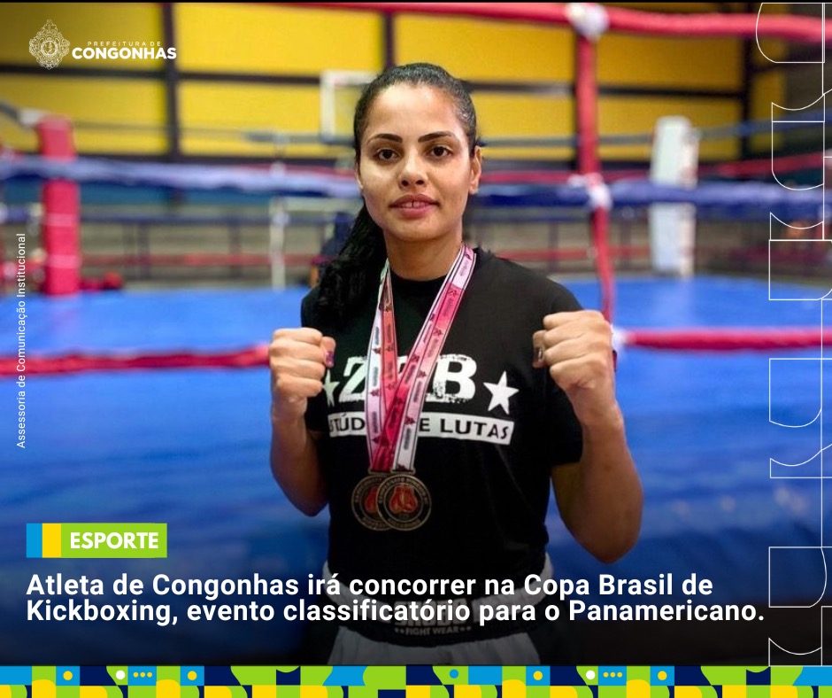 Atleta de Congonhas irá concorrer na Copa Brasil de Kickboxing